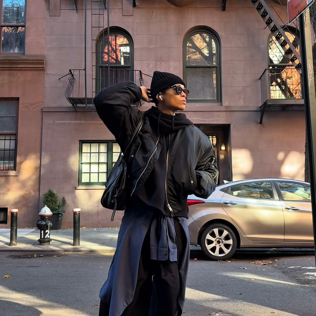 men in nyc street wearing monateo jewelry