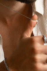 flat S necklace-2-monateo