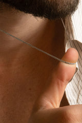 flat S necklace-4-monateo