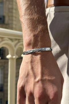 bloc bracelet silver