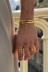 cassure ring gold
