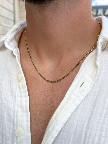 'cuban' necklace-monateo