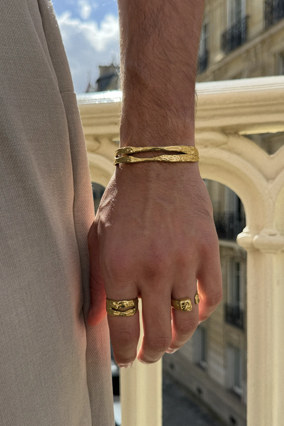 fusion bracelet gold