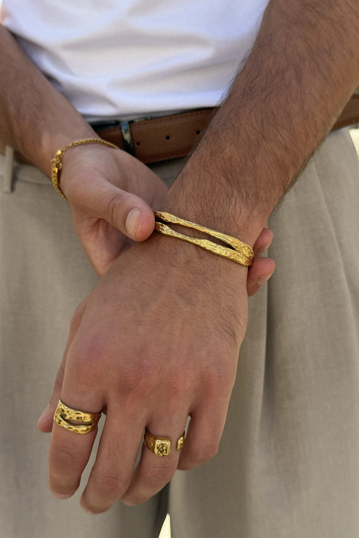 fusion bracelet gold