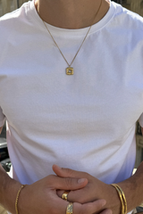 ouverture necklace gold
