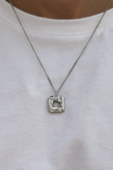 ouverture necklace silver